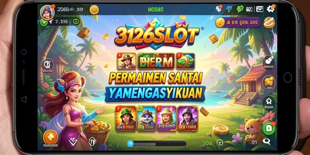 Screenshot 3126SLOT menunjukkan gameplay yang penuh warna dan interaktif.