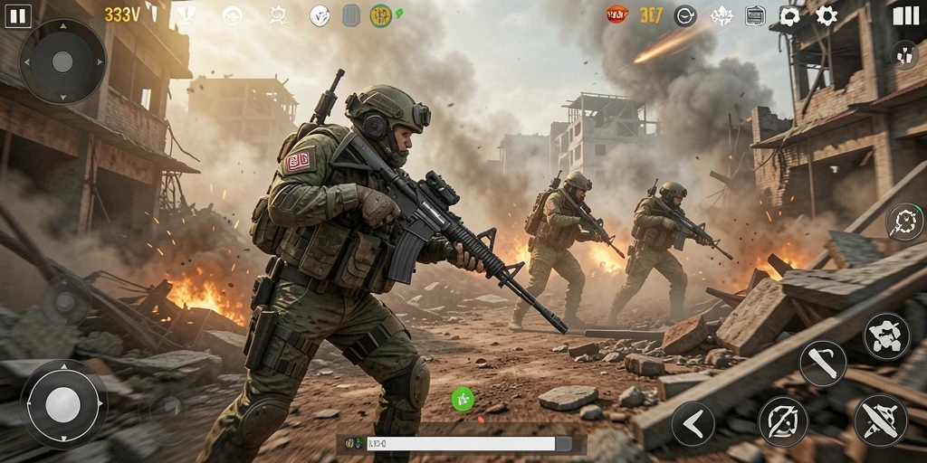 Gameplay seru dan mendebarkan dalam 333V terlihat jelas.