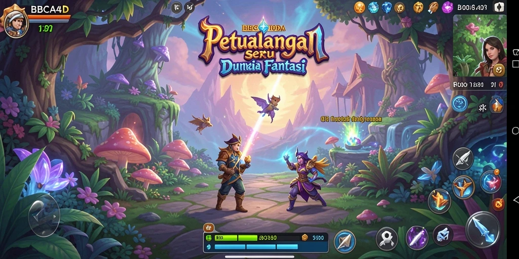 Tampilan gameplay <strong>BBCA4D</strong> yang mendebarkan dengan aksi petualangan yang seru.