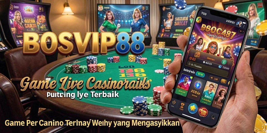 Screenshot gameplay Live Casino BOSVIP88 yang menarik dan interaktif.