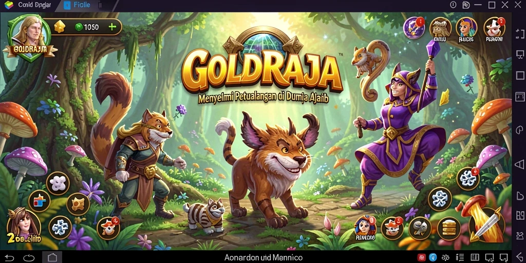 Tangkap momen petualangan seru di dunia <strong>GOLDRAJA</strong>.
