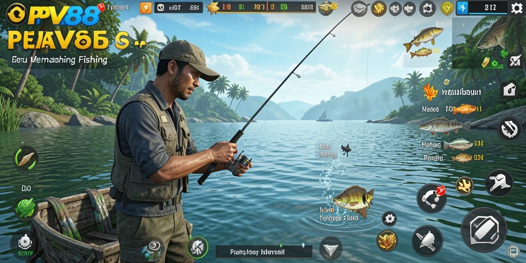 Tangkapan ikan besar dalam permainan PPV88 yang seru.