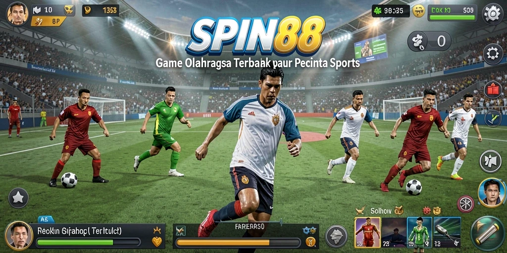 Tampilan gameplay SPIN88 yang memukau dalam pertandingan olahraga.